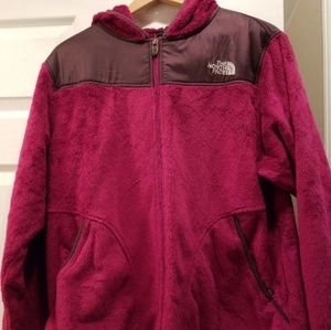 NORTH FACE osito XL coat pink/purple R2S